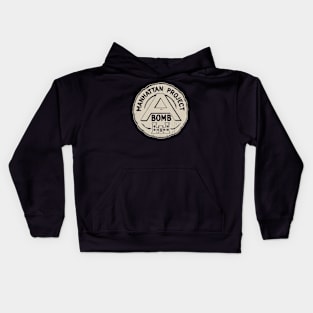 Manhattan Project Los Alamos, Nuclear WW2 Kids Hoodie